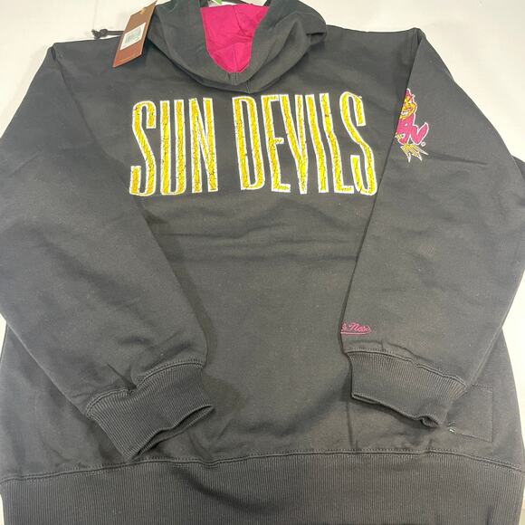 Arizona State Sun Devils Mitchell & Ness Fleece Hoodie - Picture 2 of 6